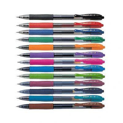 LAPIZ ROLLER G-2 0.7MM. RETRACTIL - DIFERENTES COLORES 