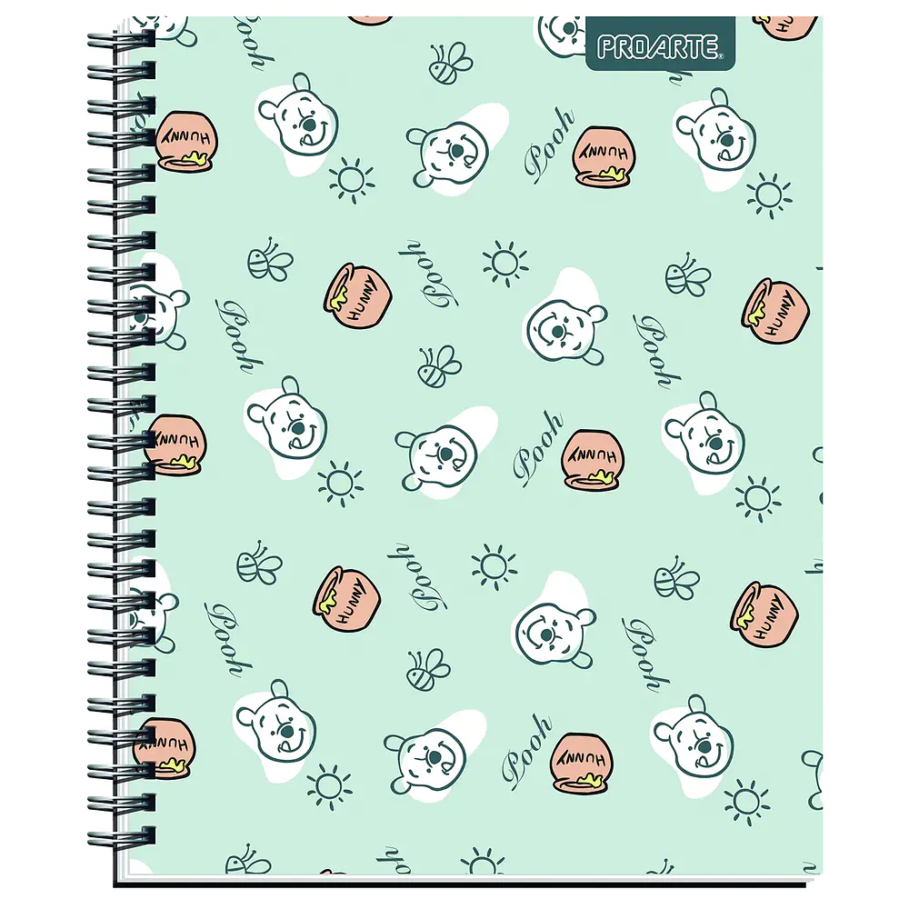 CUADERNO UNIVERSITARIO 100HJS MAT7MM. WINNIE THE POOH