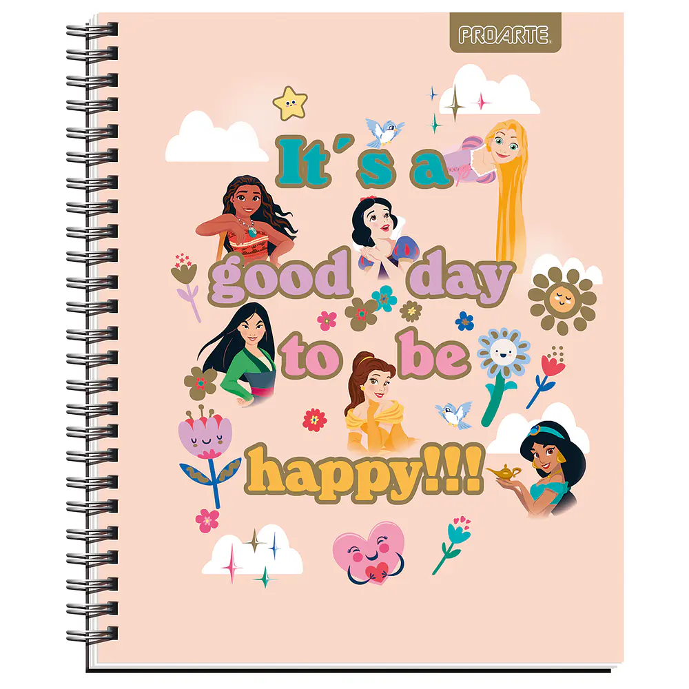 CUADERNO UNIVERSITARIO 100HJS MAT7MM. PRINCESA