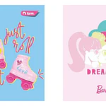 CUADERNO UNIVERSITARIO 100 HOJAS 7MM BARBIE CLASICO