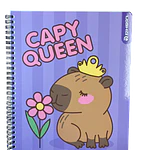 CUADERNO UNIVERSITARIO 100 HOJAS 7MM CAPIBARA