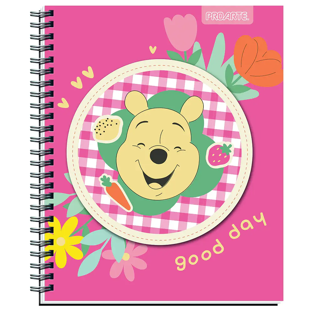 CUADERNO UNIVERSITARIO 100HJS MAT7MM. WINNIE THE POOH