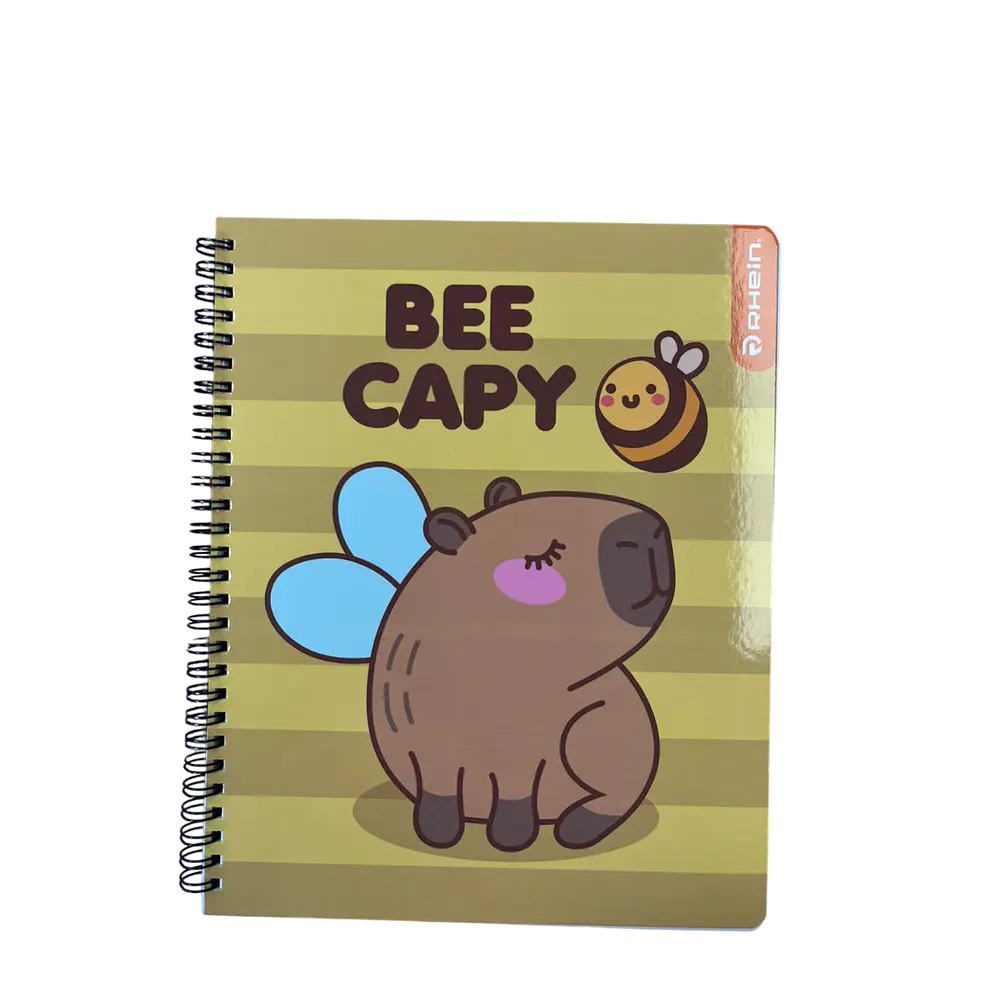 CUADERNO UNIVERSITARIO 100 HOJAS 7MM CAPIBARA