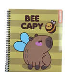 CUADERNO UNIVERSITARIO 100 HOJAS 7MM CAPIBARA