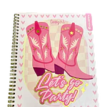 CUADERNO UNIVERSITARIO 100 HOJAS 7MM COW GIRL
