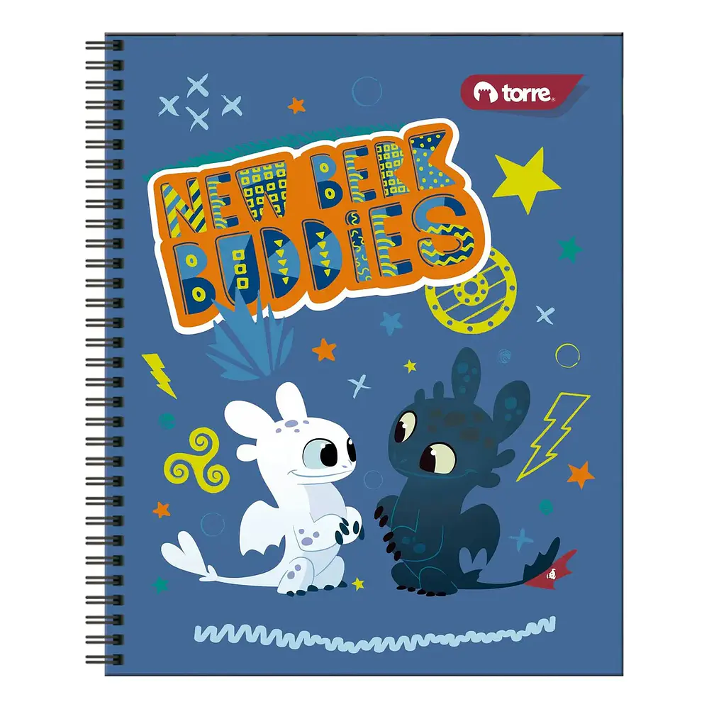 CUADERNO UNIVERSITARIO 100 HOJAS 7MM COMO ENTRENAR A TU DRAGON