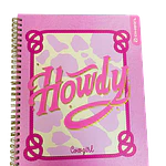CUADERNO UNIVERSITARIO 100 HOJAS 7MM COW GIRL