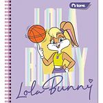 CUADERNO UNIVERSITARIO 100 HOJAS 7MM LOLA BUNNY 