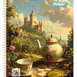 CUADERNO UNIVERSITARIO 100 HOJAS 7MM WONDERLAND