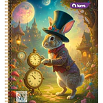 CUADERNO UNIVERSITARIO 100 HOJAS 7MM WONDERLAND