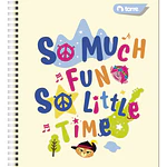 CUADERNO UNIVERSITARIO 100 HOJAS 7MM KOUKOU