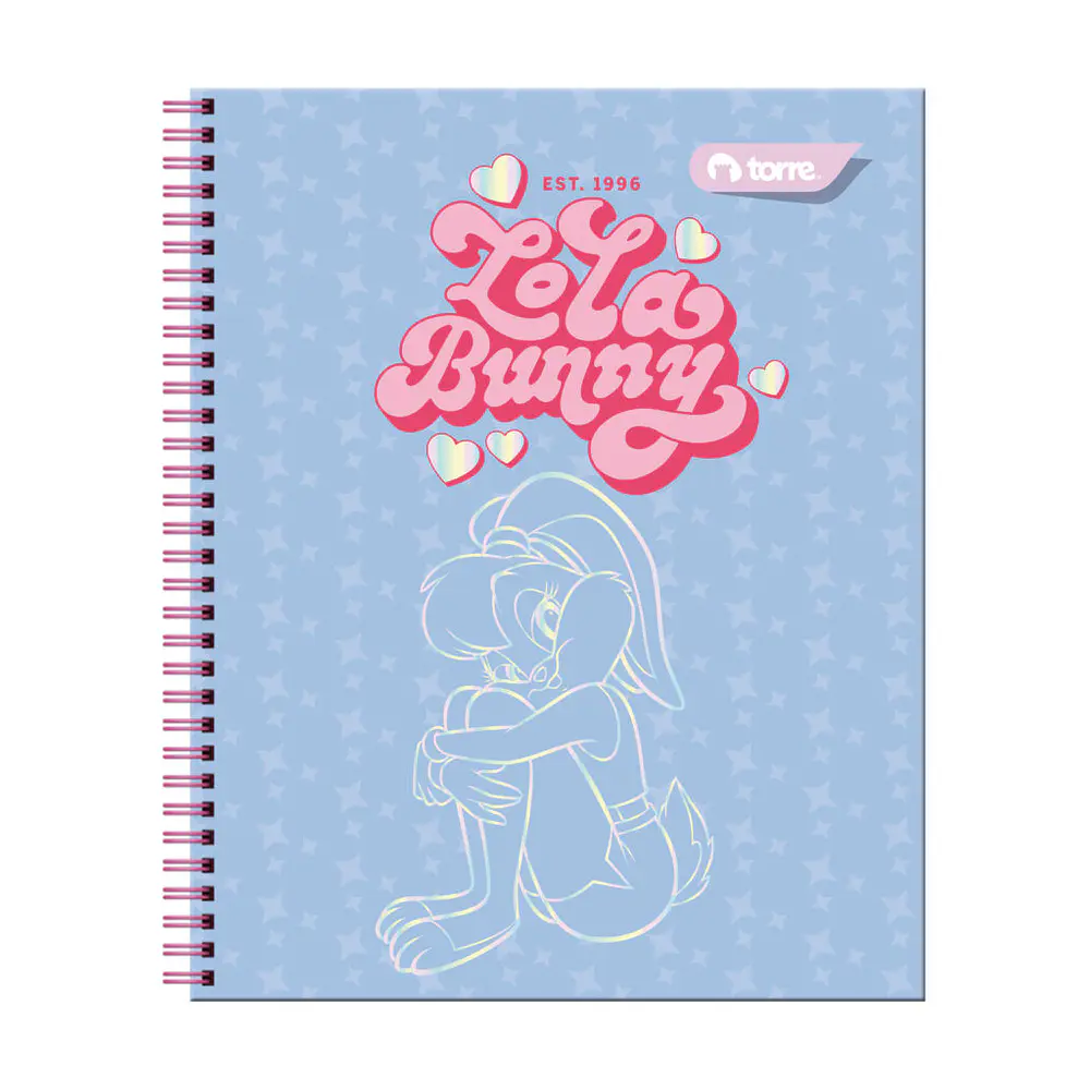 CUADERNO UNIVERSITARIO 100 HOJAS 7MM LOLA BUNNY 