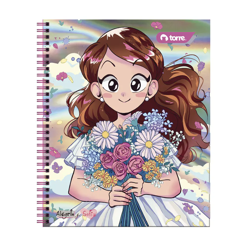 CUADERNO UNIVERSITARIO 100 HOJAS ANIMÉ