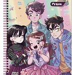 CUADERNO UNIVERSITARIO 100 HOJAS ANIMÉ