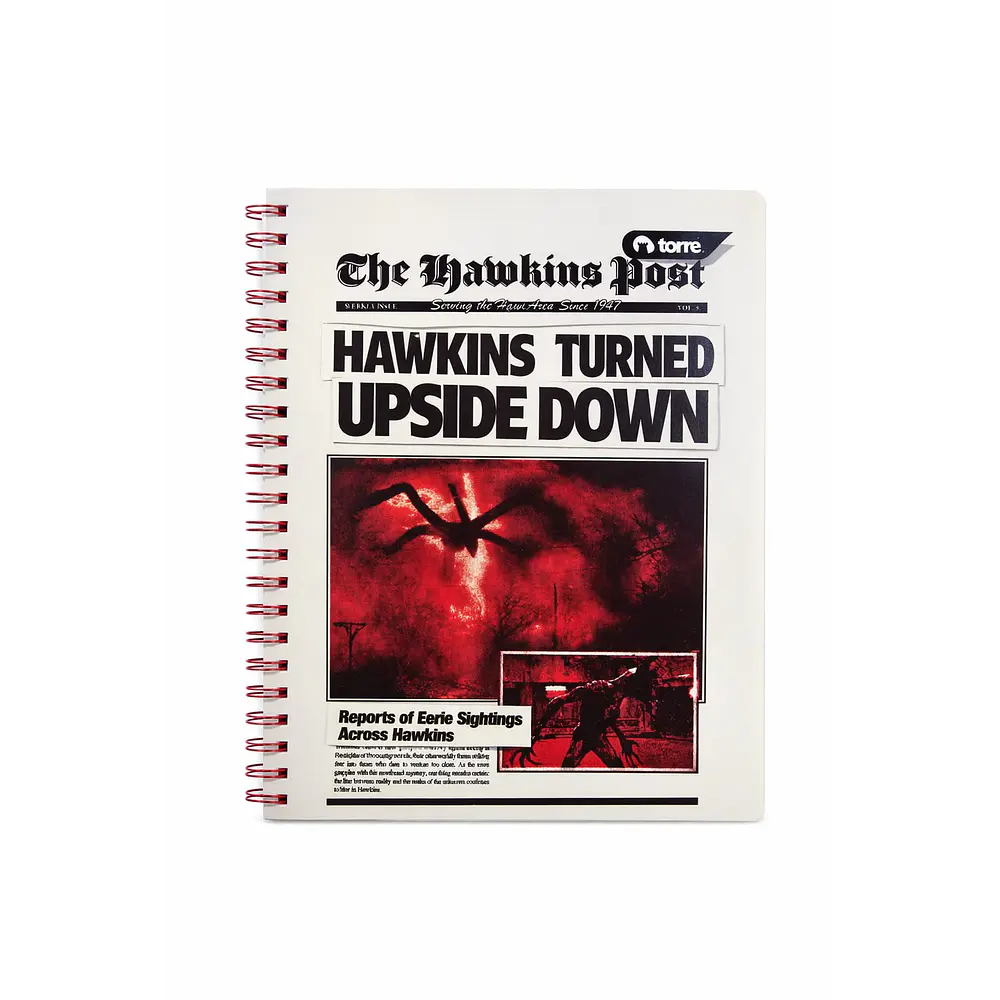 CUADERNO UNIVERSITARIO 100 HOJAS 7MM STRANGER THINGS 