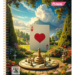 CUADERNO UNIVERSITARIO 100 HOJAS 7MM WONDERLAND