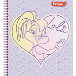 CUADERNO UNIVERSITARIO 100 HOJAS 7MM LOLA BUNNY 