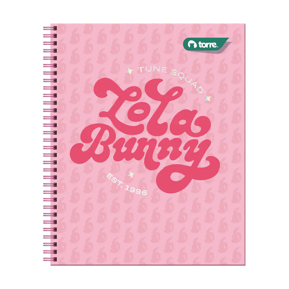 CUADERNO UNIVERSITARIO 100 HOJAS 7MM LOLA BUNNY 
