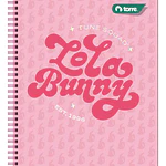 CUADERNO UNIVERSITARIO 100 HOJAS 7MM LOLA BUNNY 