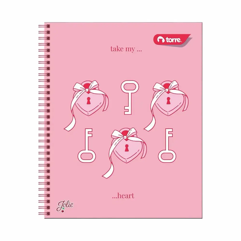 CUADERNO UNIVERSITARIO 100 HOJAS JOLIE