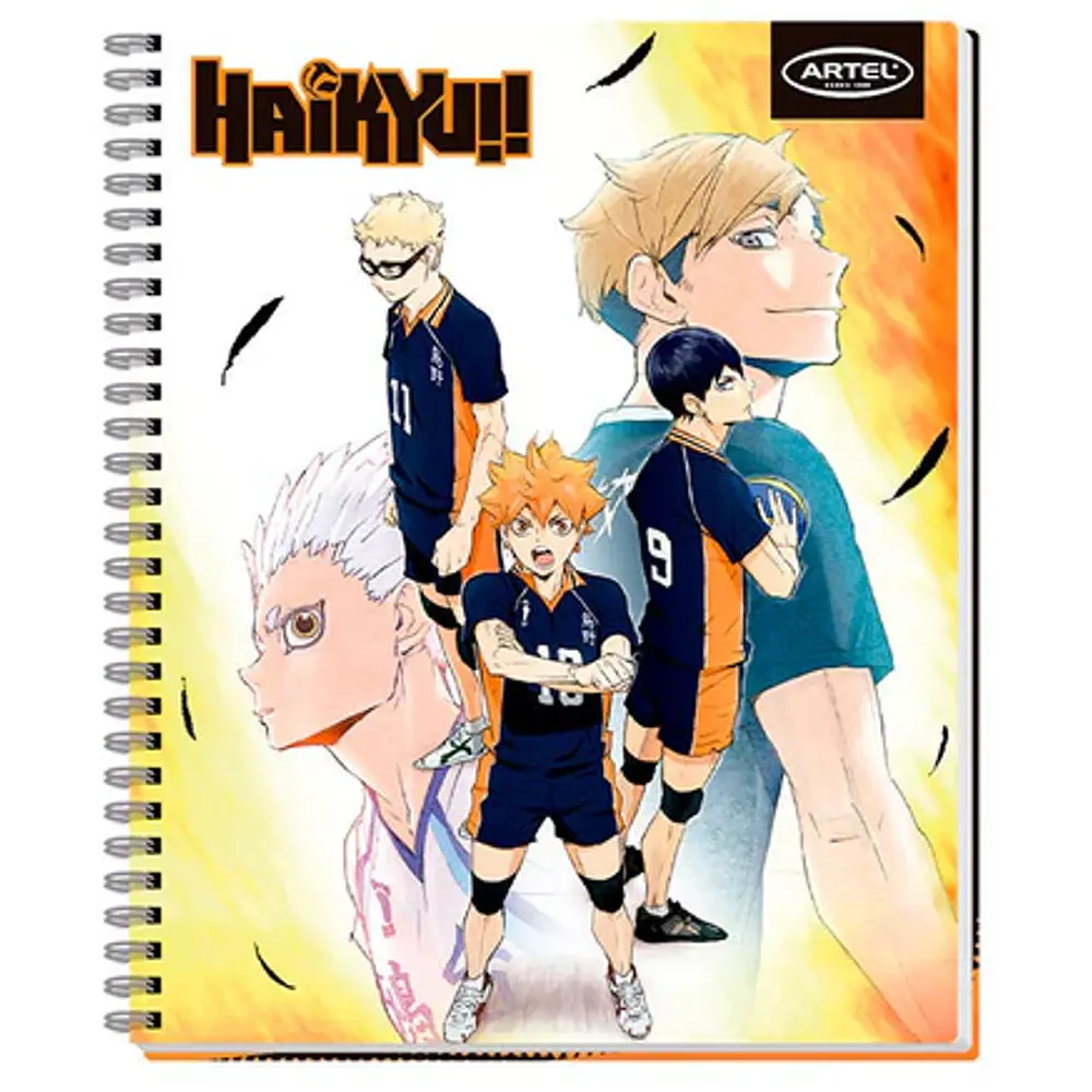 CUADERNO UNIVERSITARIO HAIKYU