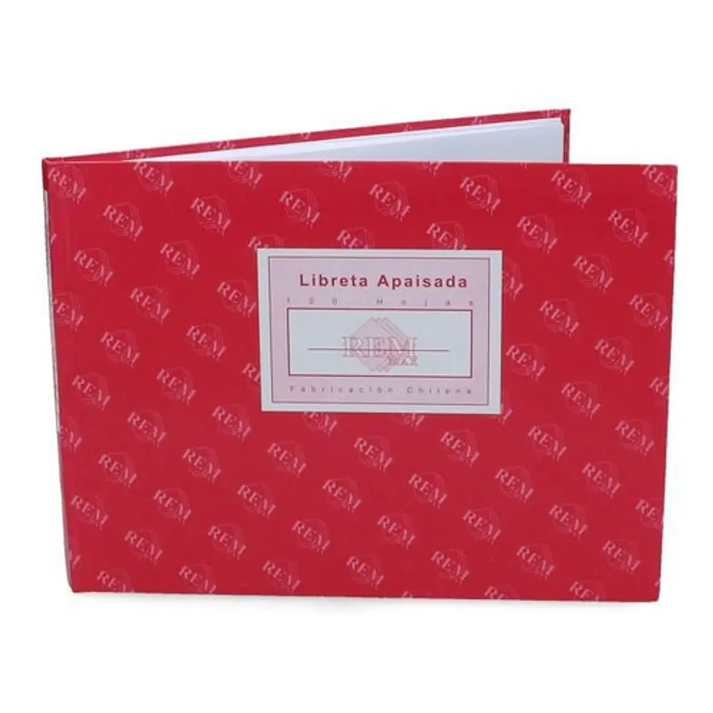 LIBRETA APAISADA 100 HOJAS