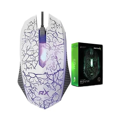 MOUSE GAMER CON SENSOR BLANCO