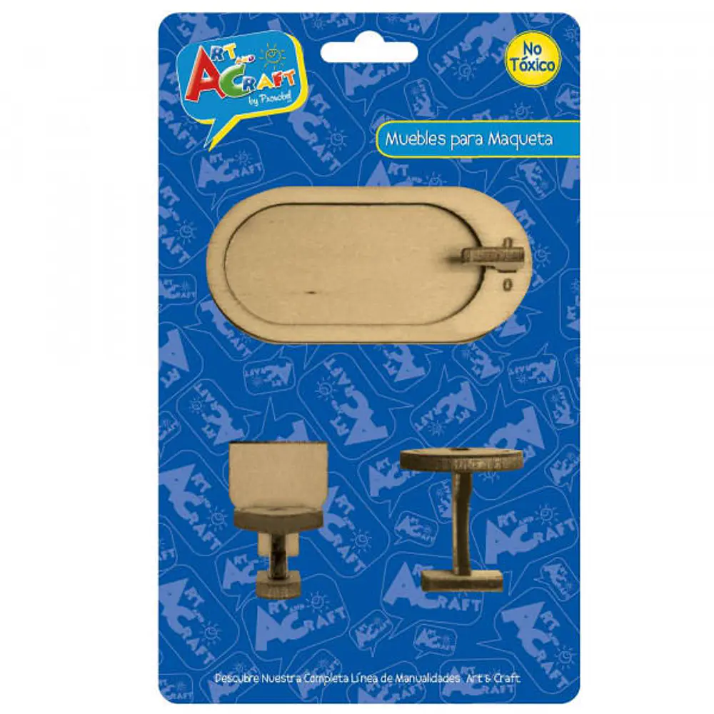 MUEBLES PARA MAQUETA BAÑO ART AND CRAFT