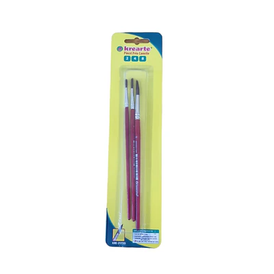 BLISTER PINCEL SERIE 103 N°2-4-8 PELO CAMELLO KREARTE