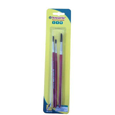 BLISTER PINCEL SERIE 103 N°2-6-10 PELO CAMELLO KREARTE