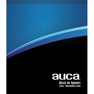 BLOCK APUNTES CARTA MATEMATICA 7MM 80 HOJAS