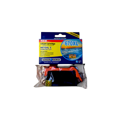 CARTRIDGE HP 670XL  CYAN