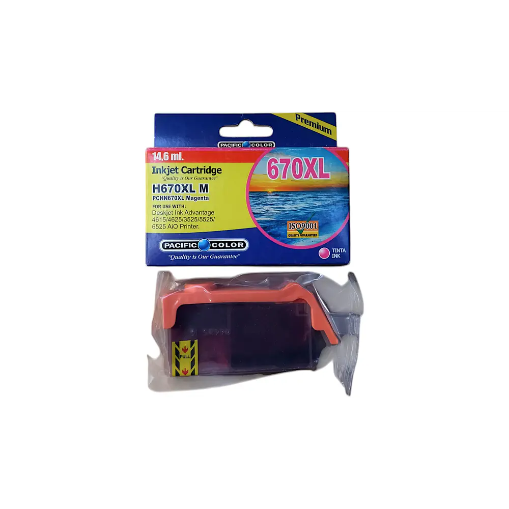 CARTRIDGE HP 670XL  MAGENTA