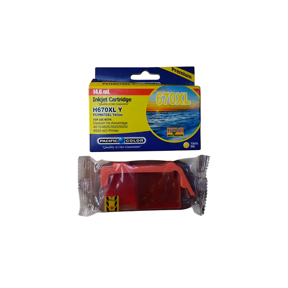 CARTRIDGE HP 670XL  YELLOW