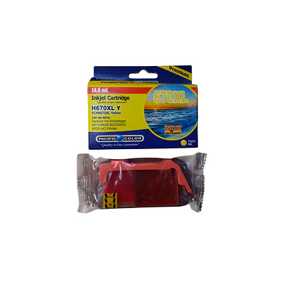 CARTRIDGE HP 670XL  YELLOW