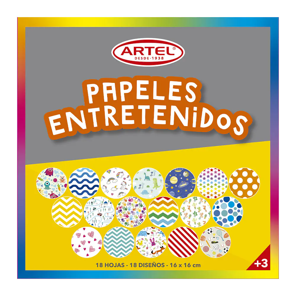 BLOCK PAPEL ENTRETENIDO 16X16
