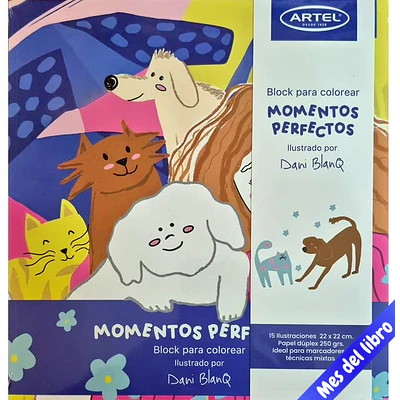 BLOCK PARA COLOREAR MOMENTOS PERFECTOS