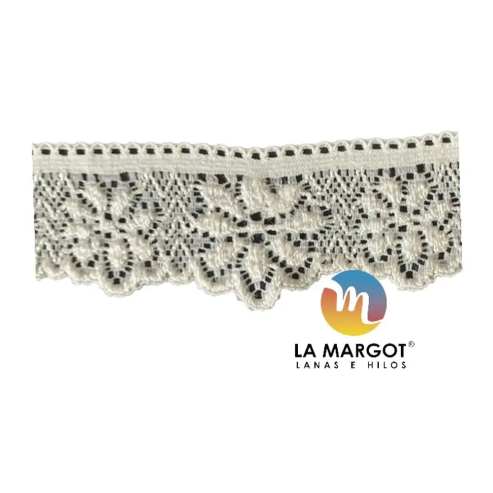 BLONDA BLANCA 20 MM POR METRO 