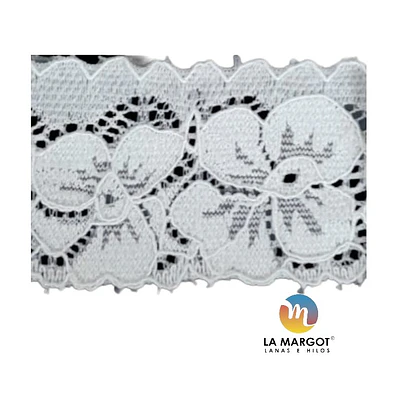 BLONDA BLANCA 30 MM POR METRO 