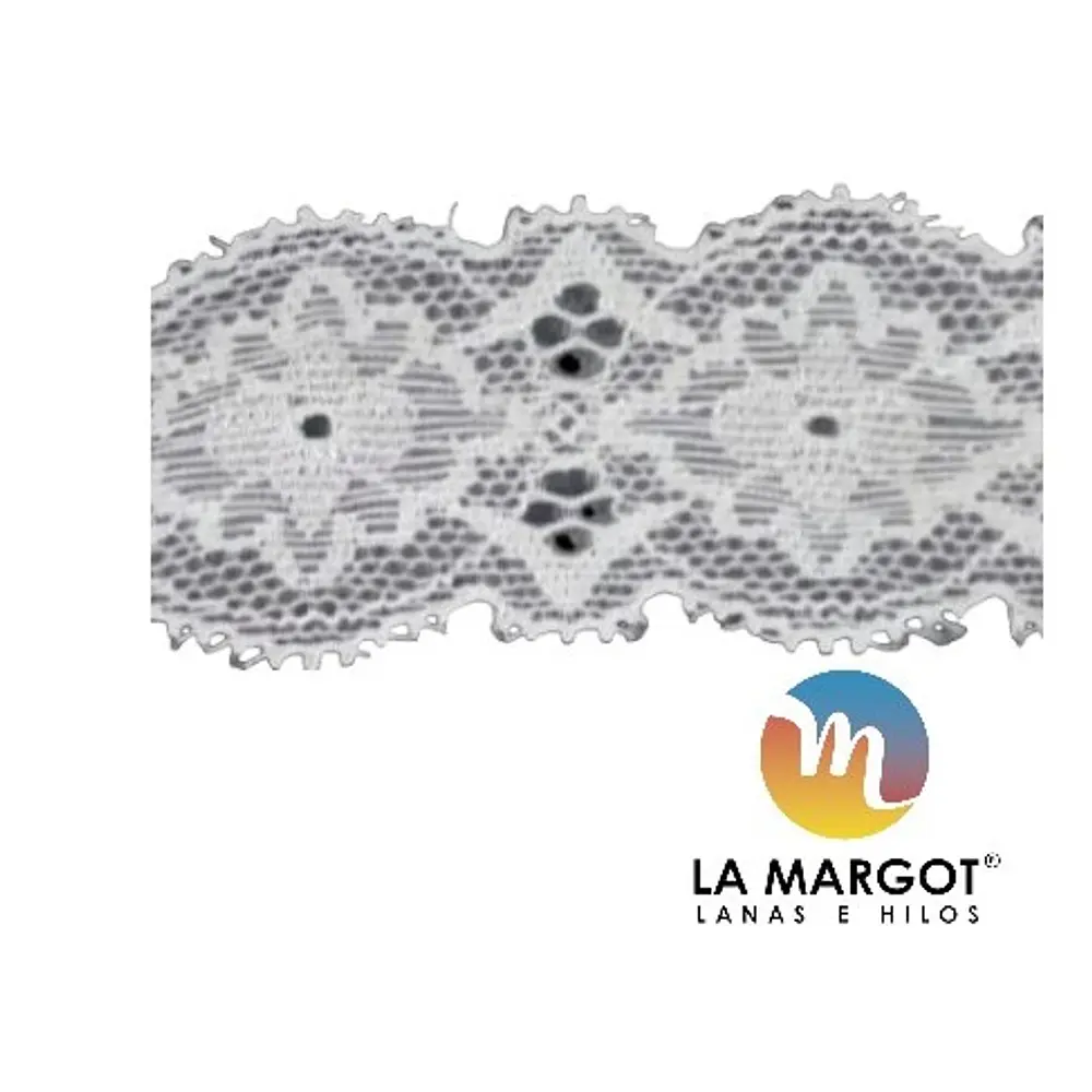 BLONDA BLANCA 30 MM POR METRO 