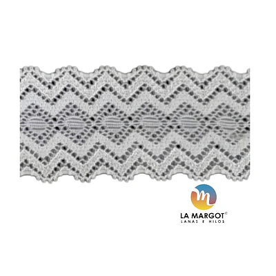 BLONDA BLANCA 30 MM POR METRO 