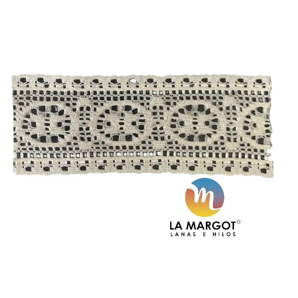 BLONDA BLANCA 30 MM POR METRO BLUE MIX