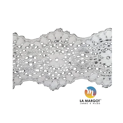 BLONDA BLANCA 35 MM POR METRO BLUE MIX