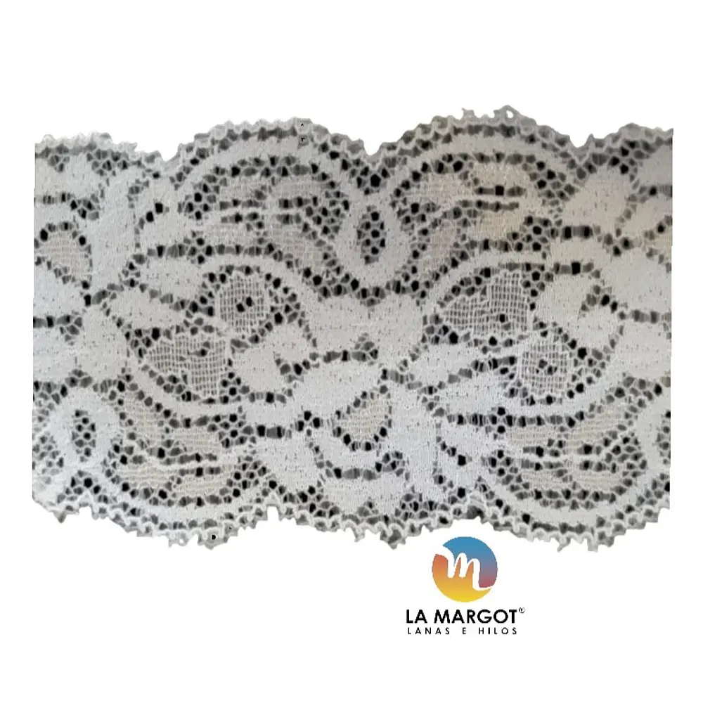 BLONDA BLANCA 55 MM X METRO 