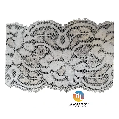 BLONDA BLANCA 55 MM X METRO 