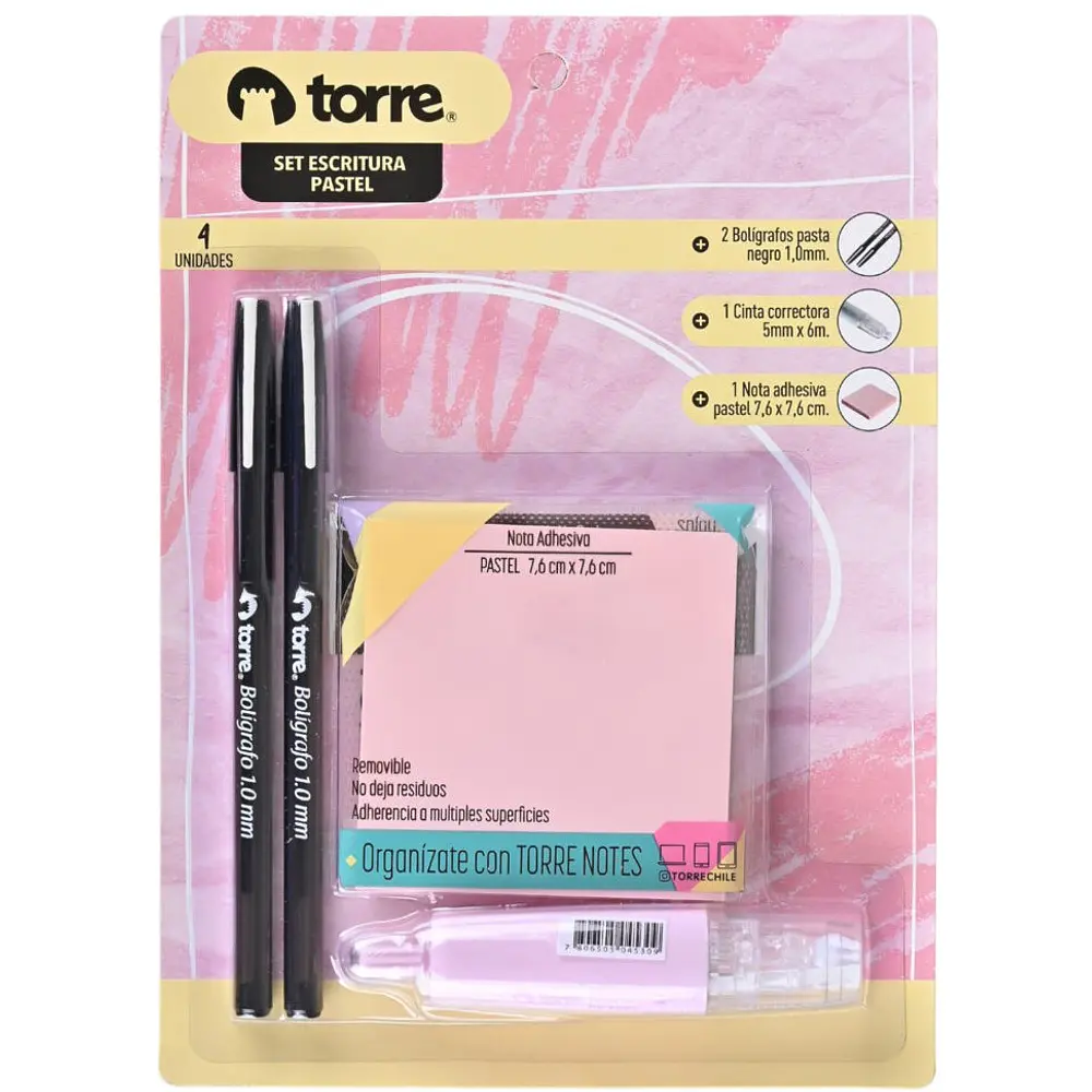 PACK ESCRITURA PASTEL