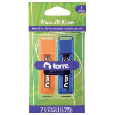 BLISTER REPUESTOS MINAS 2B 0,5