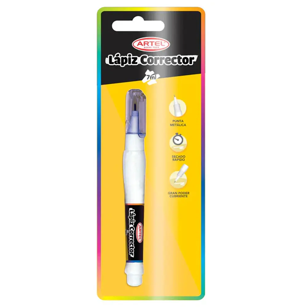 BL. LAPIZ CORRECTOR PTA. METAL 7 ML