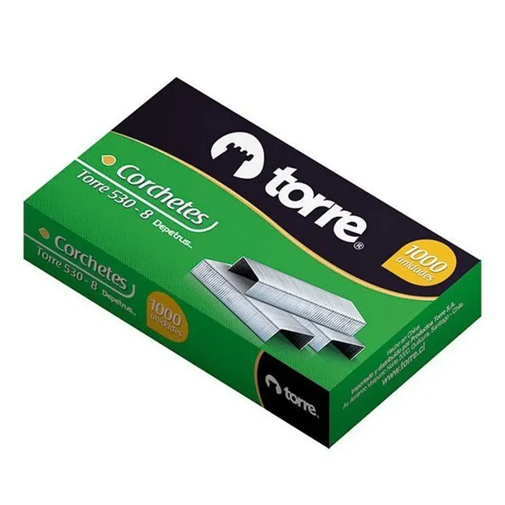 CORCHETES 530/8 1000 UNIDADES