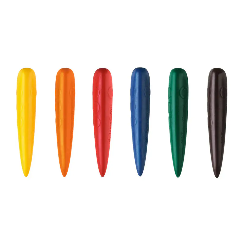 CRAYON ERGONOMICO COHETE 6 UNIDADES